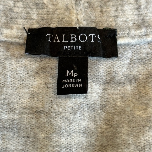 Talbots | V-Neck Fair Isle Cardigan Sweater - Picture 5 of 9